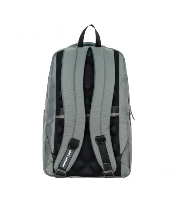 Red Black Patterned Backpack with Laptop