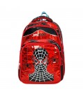 Ortopedik Kırmızı Siyah Örümcek Adam İlkokul Çantası+Beslenme Çantası 565
