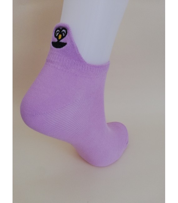 Star Patterned White Ballet Socks