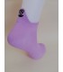 Star Patterned White Ballet Socks