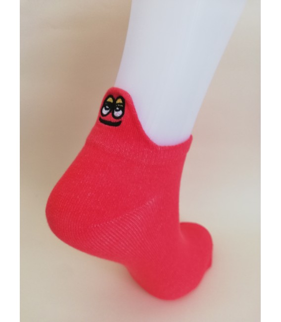Star Patterned White Ballet Socks