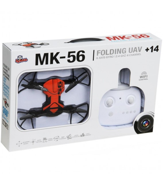 Katlanabilen U/K 2.4Ghz 6 Axis Wifi Cameralı Drone Mk - 56