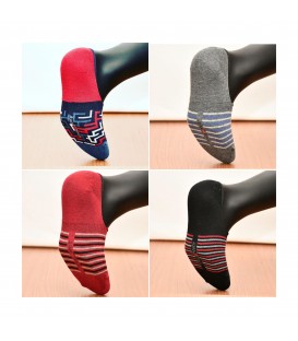 Seamless Ballet Socks (4 Pack) Silicone Supported