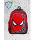 Orthopedic Red Black Spiderman Primary School Bag + Lunch Bag 575