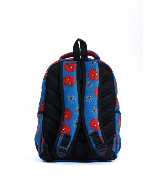 Orthopedic Red Black Spiderman Primary School Bag + Lunch Bag 575