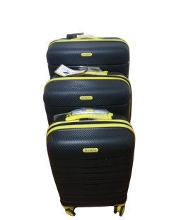 Ehs Ground Silicone Unbreakable PP 10631 Suitcase Set Blue