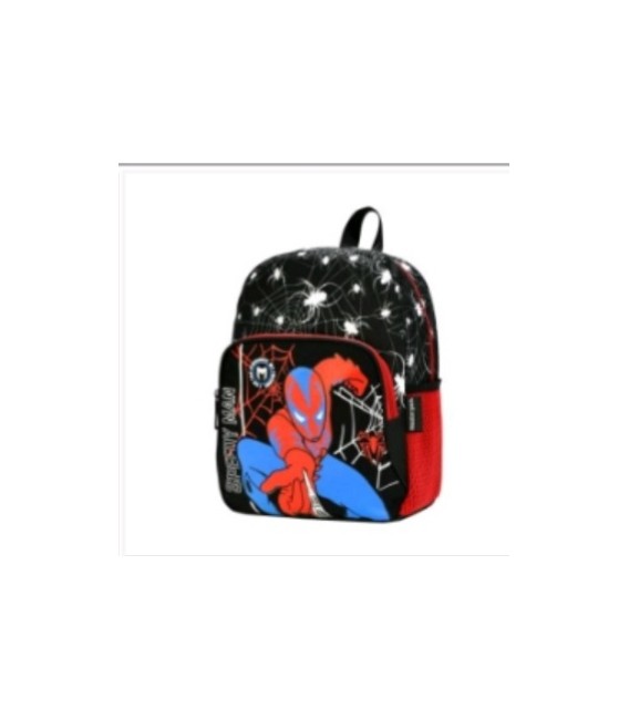 Orthopedic Red Black Spiderman Primary School Bag + Lunch Bag 564