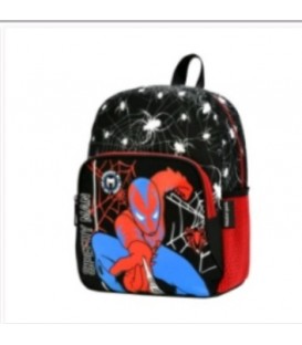 Orthopedic Red Black Spiderman Primary School Bag + Lunch Bag 564