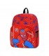 Orthopedic Red Black Spiderman Primary School Bag + Lunch Bag 564