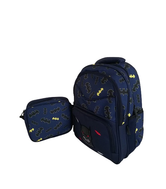 Spiderman Orthopedic Primary School Bag + Lunch Box Master Pack 555