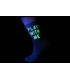 PLAY WITH ME Patterned Highlighter Night Shining Socks