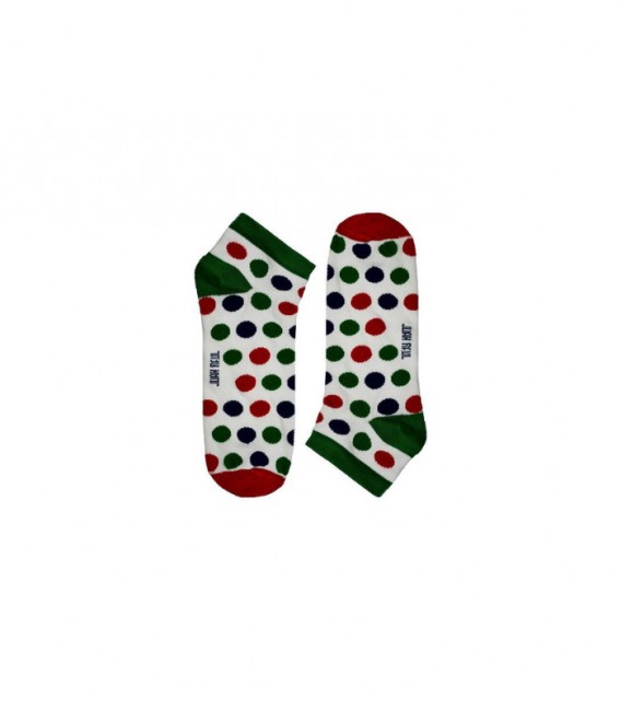 Black Color Colorful Striped Men's Tennis Socks