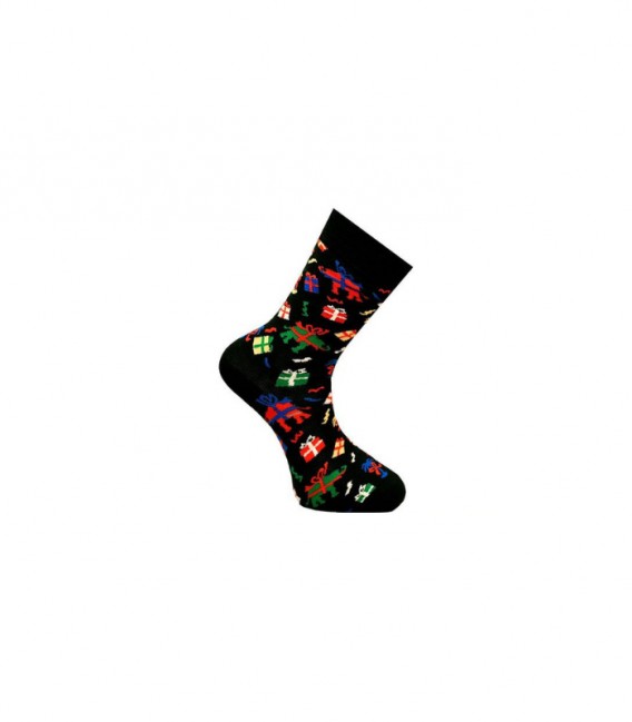 Colorful Christmas Patterned Unisex Socks