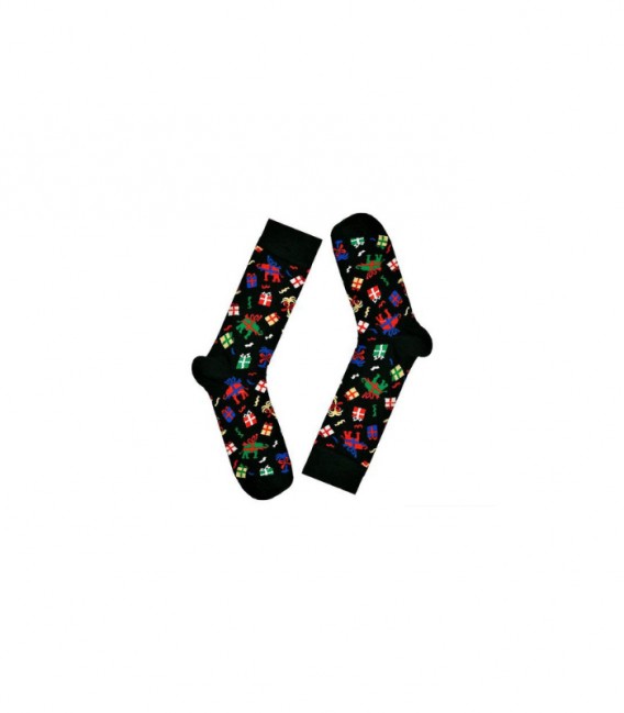 Colorful Christmas Patterned Unisex Socks