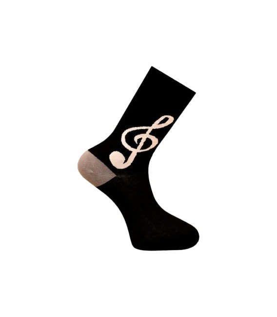Musical Note Patterned Socks