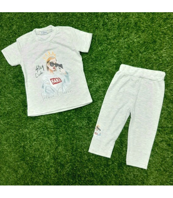 Girl's Skirt Suit (4-14 Age)